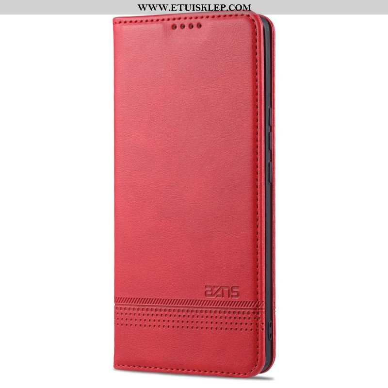 Etui Na Telefon do Honor 50 Etui Folio Stylizacja Skóry Azns